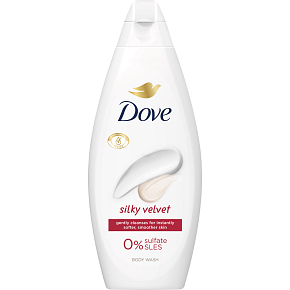 Dove Silky Velvet shower gel, 250 ml