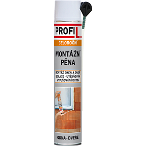 Profile mounting foam, tubular, 750 ml