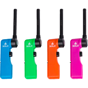 Solo rotary lighter, 19 cm, various colors