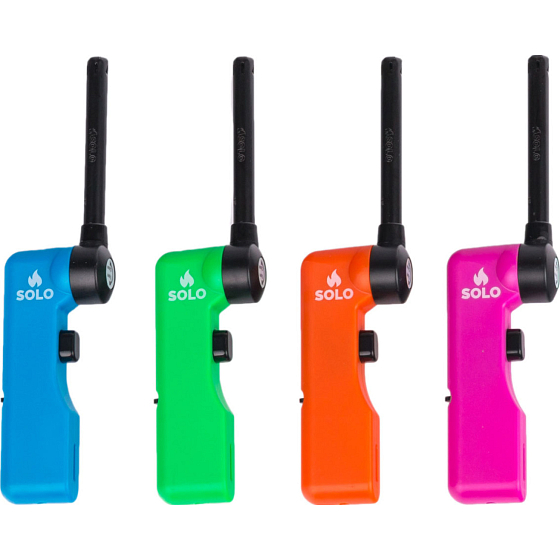 Solo rotary lighter, 19 cm, various colors