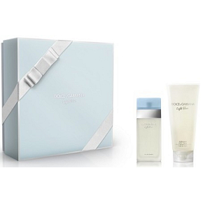 Dolce & Gabbana Light Blue eau de toilette 50 ml + body cream 100 ml, gift set