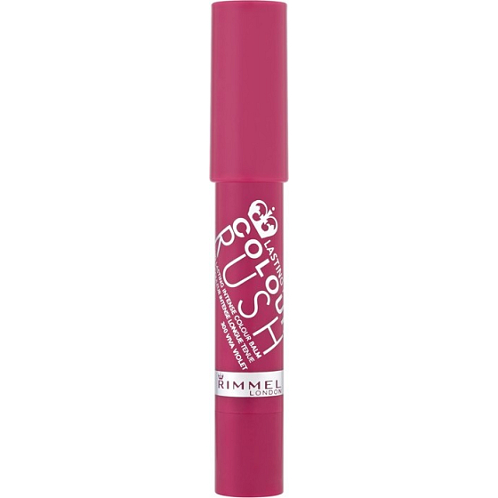 Rimmel London Lasting Finish Color Rush Intense Color Balm Lip Balm 300 Viva Violet 2.5 g