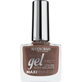Deborah Milano Gel Effect Nail Enamel Gel Nail Polish 57 Cinnamon Suede 11 ml