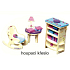Mini Dream Home Wooden Puzzle Dream Furniture 04 Rocking Chair 20 x 15 cm