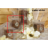 Lima Wellness Present Cinnamon aroma candle ball 80 mm 1 piece