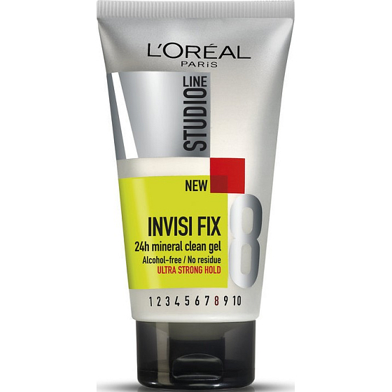 Loreal Studio Line Mineral Invisi Fix 24h melting hair gel with minerals 150 ml
