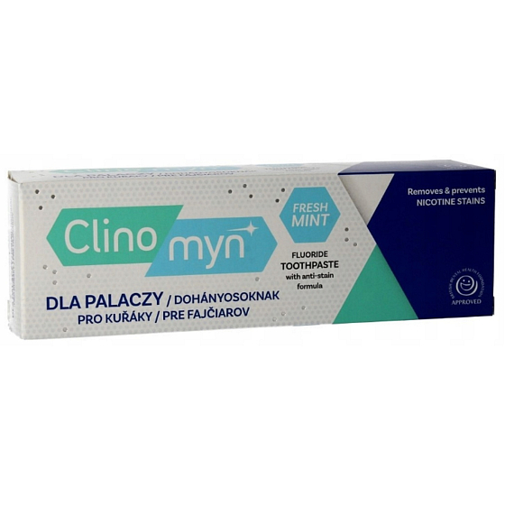 Clinomyn Fresh Mint Toothpaste for smokers 75 ml