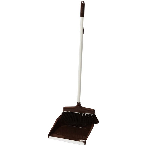 Clanax Lenoch broom with shovel Brown 3312