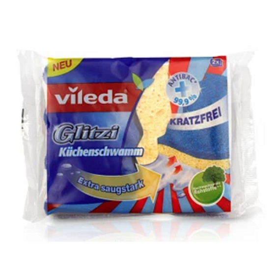 Vileda Glitzi Antibacterial Dish Sponge 2 pieces