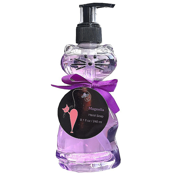 Salsa Collection Cat Magnolia liquid soap dispenser 240 ml