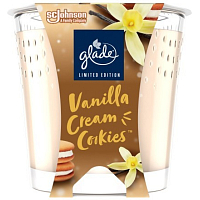 Glade scented candle Maxi Vanilla Cream Cookies, 204 g