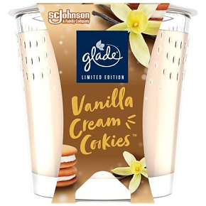 Glade scented candle Maxi Vanilla Cream Cookies, 204 g