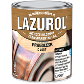 Lazurol Pragolesk C1037 nitrocelózový lak na dřevo 0,75 l