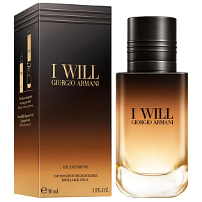 Giorgio Armani I Will Eau de Parfum for Men 30 ml