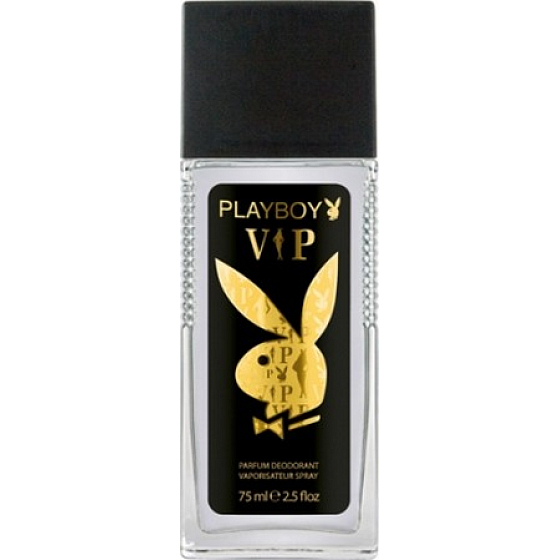 Playboy Vip for Him perfumed deodorant glass for men 75 ml