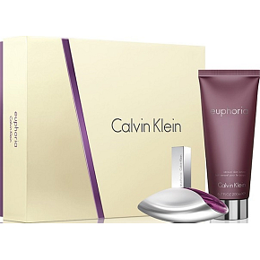 Calvin Klein Euphoria perfumed water 50 ml + body lotion for women 200 ml, gift set 2015