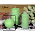 Lima Sirius Opium scented candle green sphere diameter 80 mm 1 piece