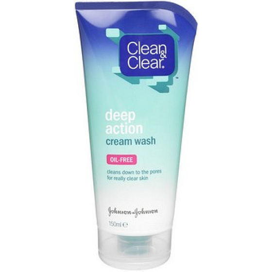 Clean & Clear Deep Action Cream Wash Deep cleansing cream emulsion 150 ml