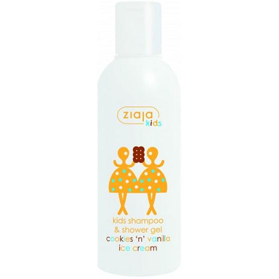 Ziaja Kids 2in1 Biscuit vanilla ice cream shampoo and shower gel 200 ml