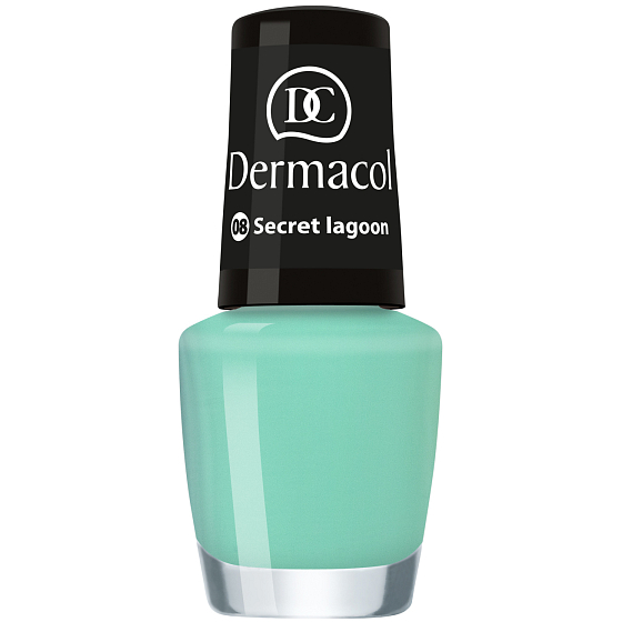 Dermacol Nail Polish Mini Summer Collection nail polish 08 Secret Lagoon 5 ml