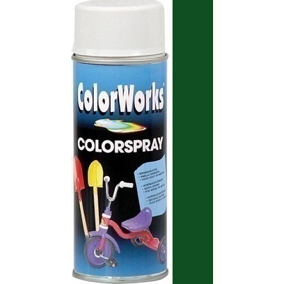 Color Works Colorspray 918512 dark green alkyd varnish 400 ml