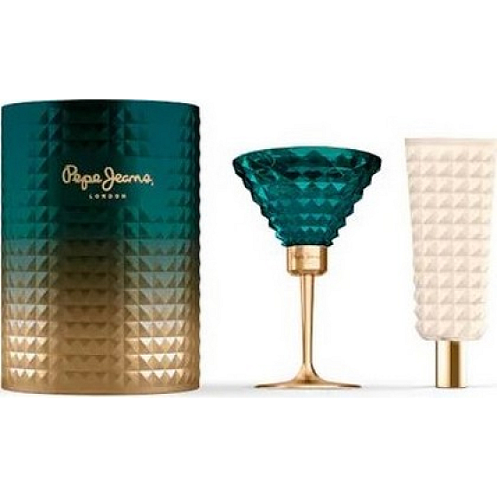 Pepe Jeans Celebrate for Her perfumed water 80 ml + body lotion 80 ml, gift set