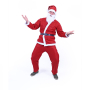 Santa Claus costume without a beard