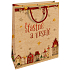 Nekupto Gift kraft bag 28 x 37 cm Christmas Merry Christmas 605 WKHL