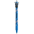 Colorino rubberized pen Wild animals blue, blue refill 0,5 mm