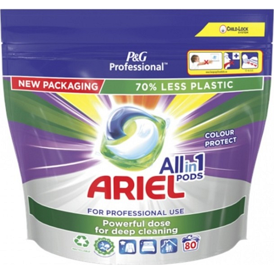 Ariel All-in-1 Pods Color gel capsules for coloured laundry 80 pieces
