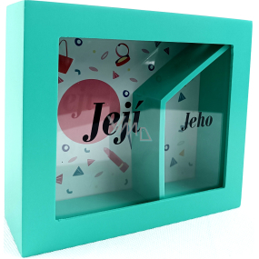 Albi Framed cash box Duo His and hers 16 x 5,5 x 4 cm
