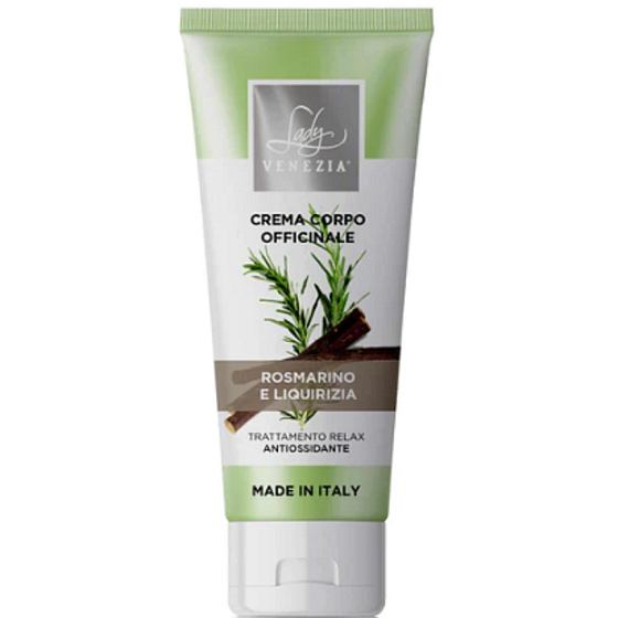 Lady Venezia Rosmarino & Liquirica - Rosemary & Liquorice Body & Hand Cream 100 ml