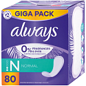 Always Normal Fresh Protection slipper intimate pads without perfume 80 pcs