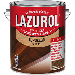 Lazurol Topdecor S1035 thin-layer wood stain T022 rosewood, 2.5 l Lazurol Topdecor S1035 thin-layer wood stain T022 rosewood, 2.5 l