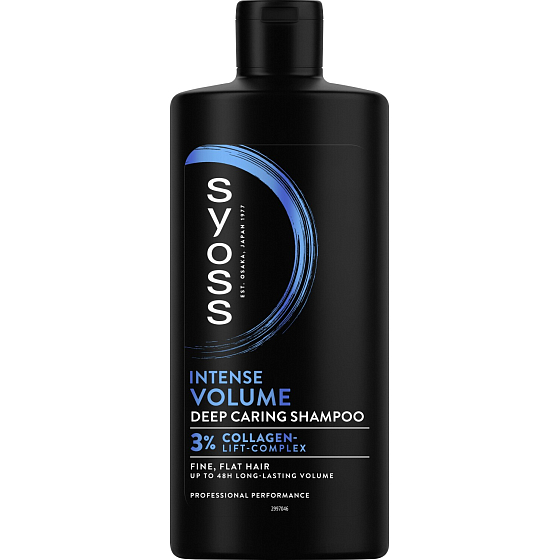 Syoss Volume Shampoo for Fine Flat Hair, 440 ml
