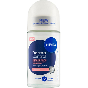 Nivea Derma Control Natural Tone Roll-On Antiperspirant 50ml