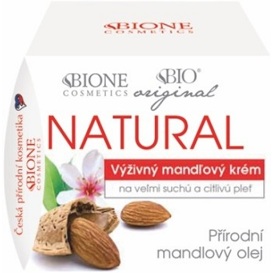 Bione Cosmetics Almond original natural nourishing almond cream very dry and sensitive skin 51 ml