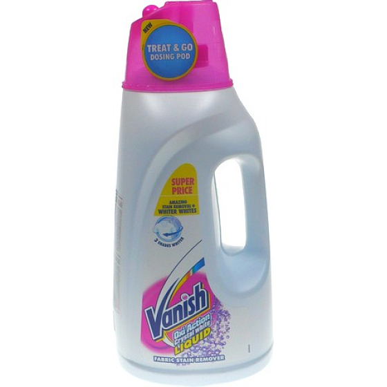 Vanish Oxi Action Crystal White Liquid liquid stain remover 2 l