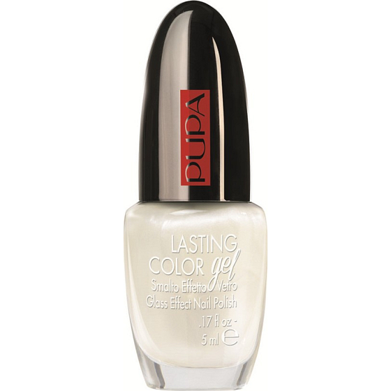 Pupa Lasting Color gel nail polish 113 Silver White 5 ml