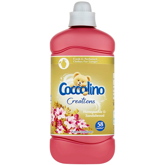 Coccolino Creations Honeysuckle & Sandalwood Concentrated Fabric Softener 58 Washes 1.45 l