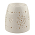 Aromalampa porcelain white with flakes 11 cm