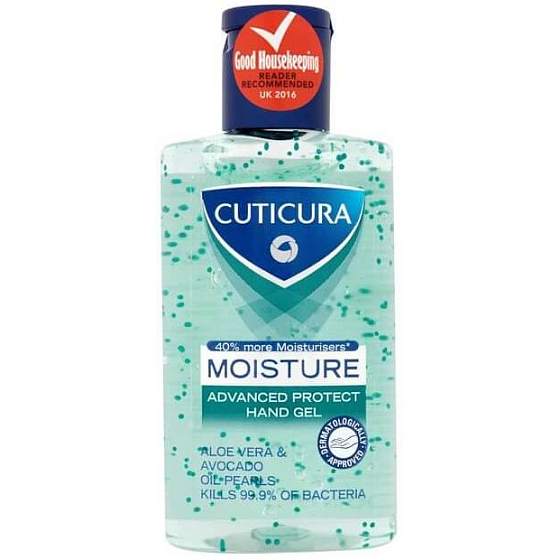 Cuticura Moisture antibacterial hand gel 100 ml