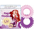 Invisibobble Magic Mermaid Coral Cha Cha Hair band pink color changing spiral 3 pieces