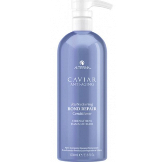Alterna Caviar Restructuring Bond Repair restorative conditioner for weak, damaged, and brittle hair 1000 ml