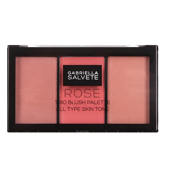 Gabriella Salvete Trio Blush Palette blush 02 Rose 15 g