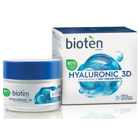 Bioten Hyaluronic 3D SPF15 Anti-Wrinkle Day Cream 50 ml