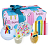 Bomb Cosmetics Anything Is Popsickle fizzy bath bomb 2 x 160 g + glycerin soap 100 g + bath melt 2 x 50 g, cosmetic set