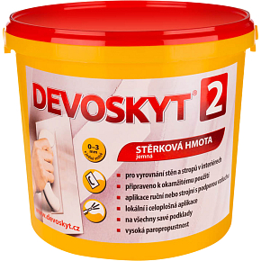 Devoskyt Roughness 2, interior plastering compound, 9 kg