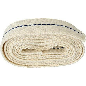 Flat wick for kerosene lamps, diameter 16 mm, length 50 cm
