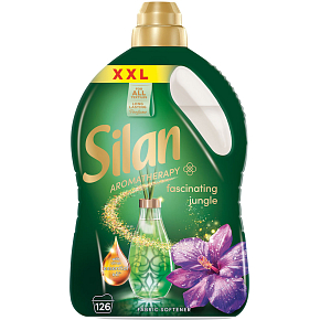 Silan Fabric Softener Aromatherapy Fascinating Jungle 126 washes, 2772 ml